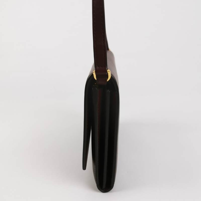 Burberry Hazelmere牛皮純色字母logo斜挎包單肩包-2