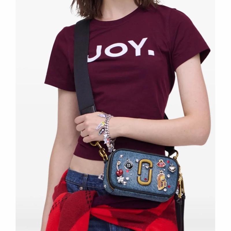 Marc Jacobs 女士 Snapshot 斜挎包均碼碼18cm*6cm*11cm-4