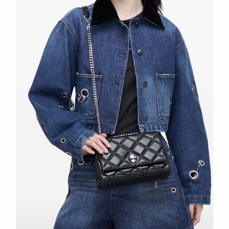 Marc Jacobs 女士 絎縫單肩包均碼碼24cm*8cm*15cm-0