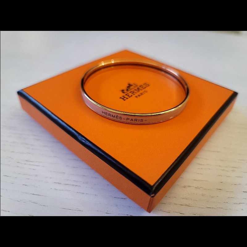 Hermès Glitter 手環，卡薩塔粉色 Size62-3