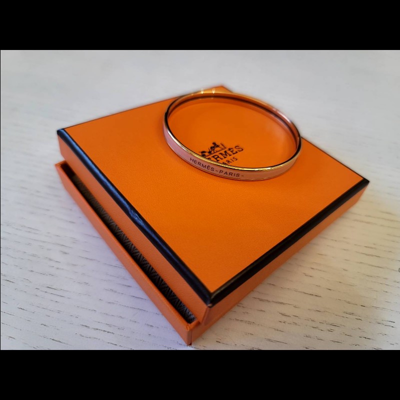 Hermès Glitter 手環，卡薩塔粉色 Size62-4