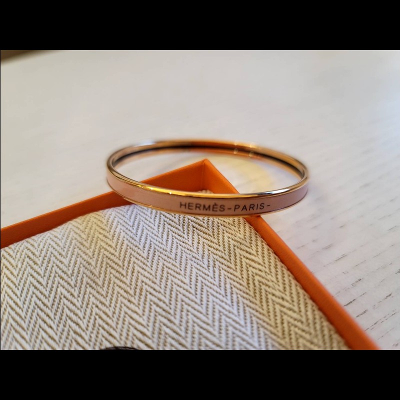 Hermès Glitter 手環，卡薩塔粉色 Size62-6