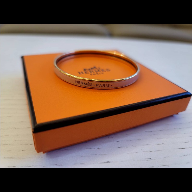 Hermès Glitter 手環，卡薩塔粉色 Size62-7
