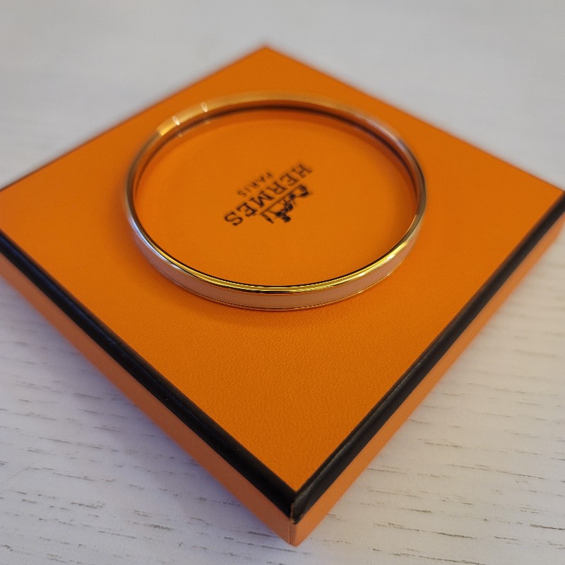 Hermès Glitter 手環，卡薩塔粉色 Size62-9