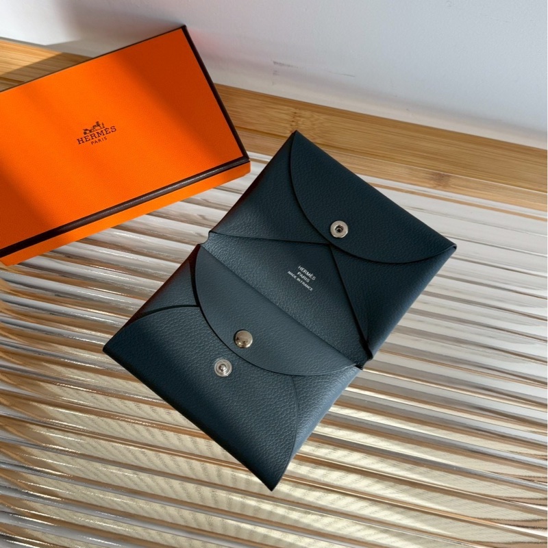 Hermes Calvi duo 金棕拼氣泡綠/迷霧灰-1