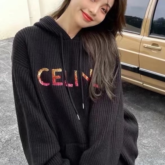 ❤️ CELINE 彩色LOGGO毛衣 秋冬百搭款-1