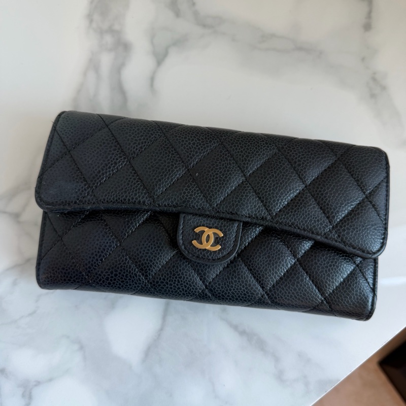 CHANEL 經典菱格長夾 ❤️‍🔥-0
