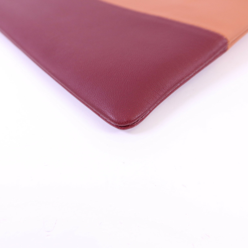 CELINE 牛皮皮革Pouch金扣小袋-8