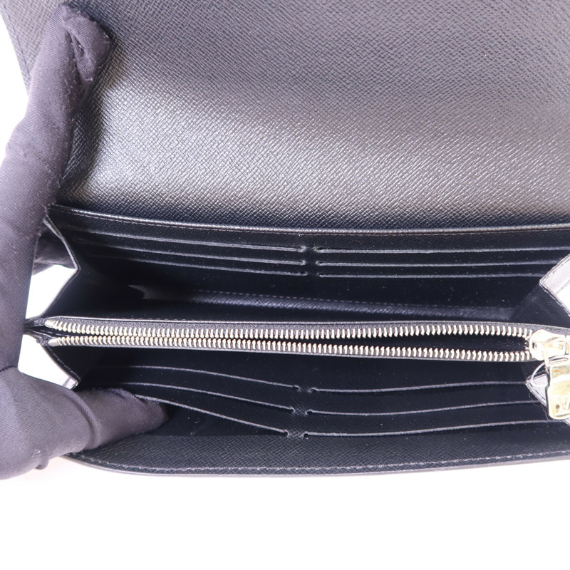 LOUIS VUITTON Epi Sarah銀扣長錢包-4