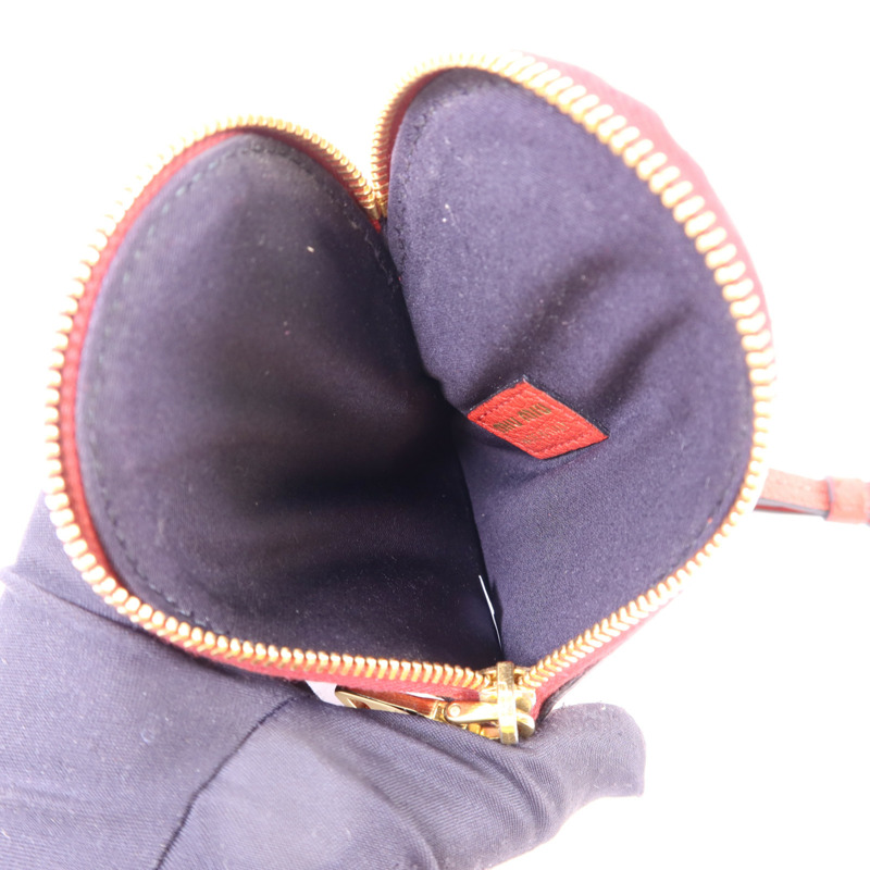 Miu Miu 牛皮皮革Coin Case金扣零錢包-5