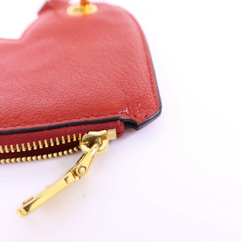 Miu Miu 牛皮皮革Coin Case金扣零錢包-13