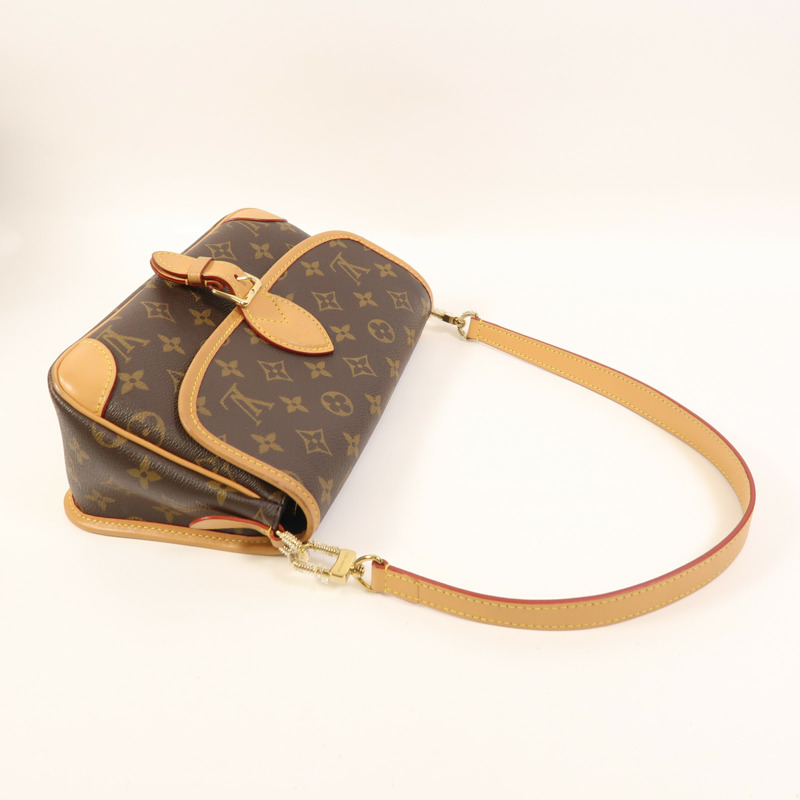 LOUIS VUITTON Monogram Diane金扣手挽肩背兩用袋-6