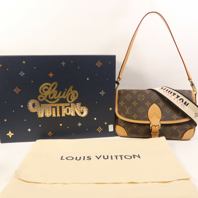 LOUIS VUITTON Monogram Diane金扣手挽肩背兩用袋-8