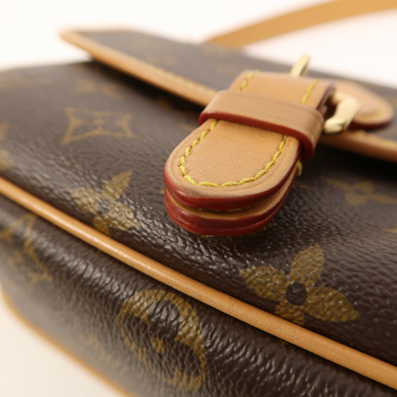 LOUIS VUITTON Monogram Diane金扣手挽肩背兩用袋-14