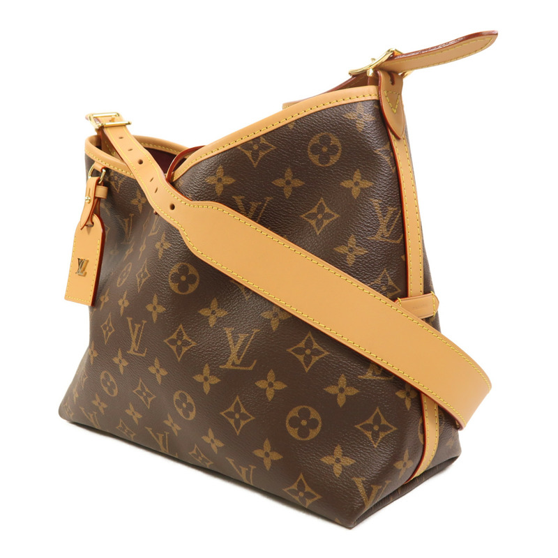 LOUIS VUITTON Monogram CarryAll PM金扣肩背袋-2
