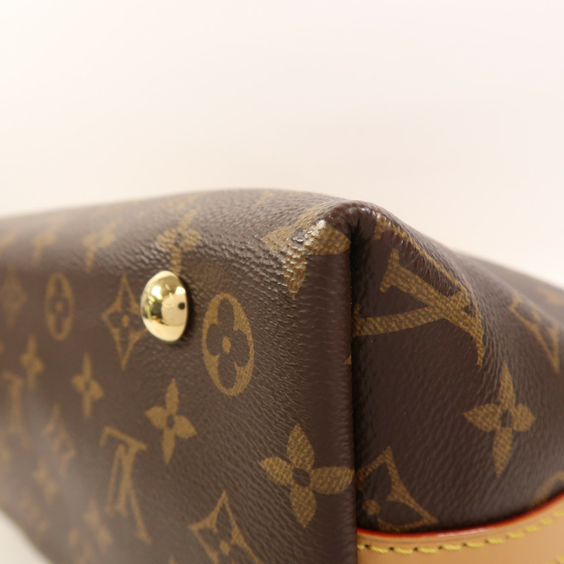 LOUIS VUITTON Monogram CarryAll PM金扣肩背袋-11