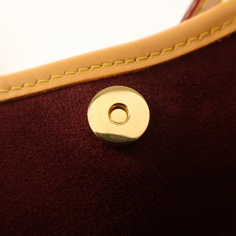 LOUIS VUITTON Monogram CarryAll PM金扣肩背袋-14