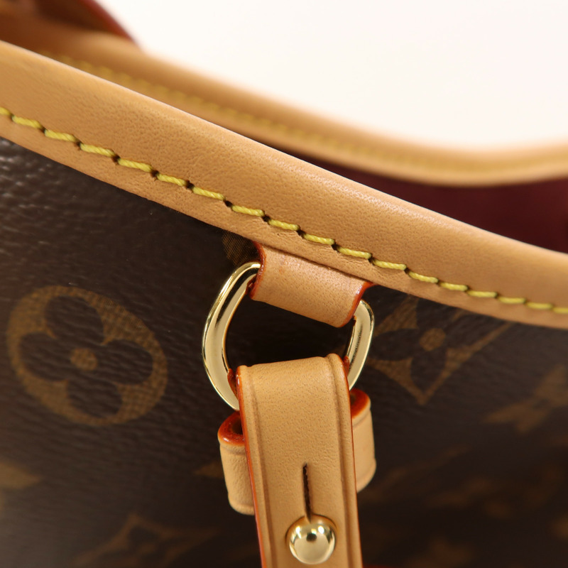 LOUIS VUITTON Monogram CarryAll PM金扣肩背袋-15