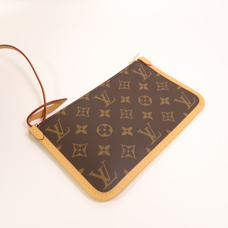 LOUIS VUITTON Monogram CarryAll PM金扣肩背袋-17