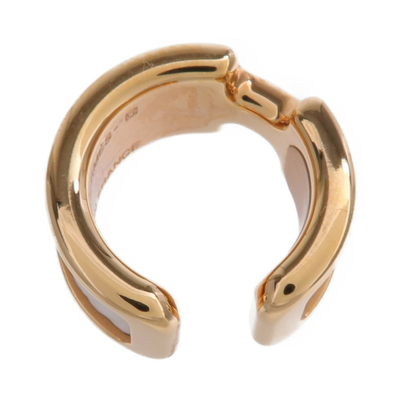 HERMES 金屬/Epsom皮革Olympe Ear Cuff耳夾-3