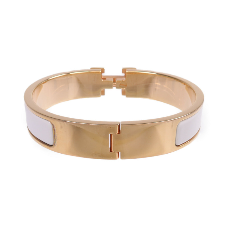 HERMES 金屬/琺瑯Clic H手鐲-2