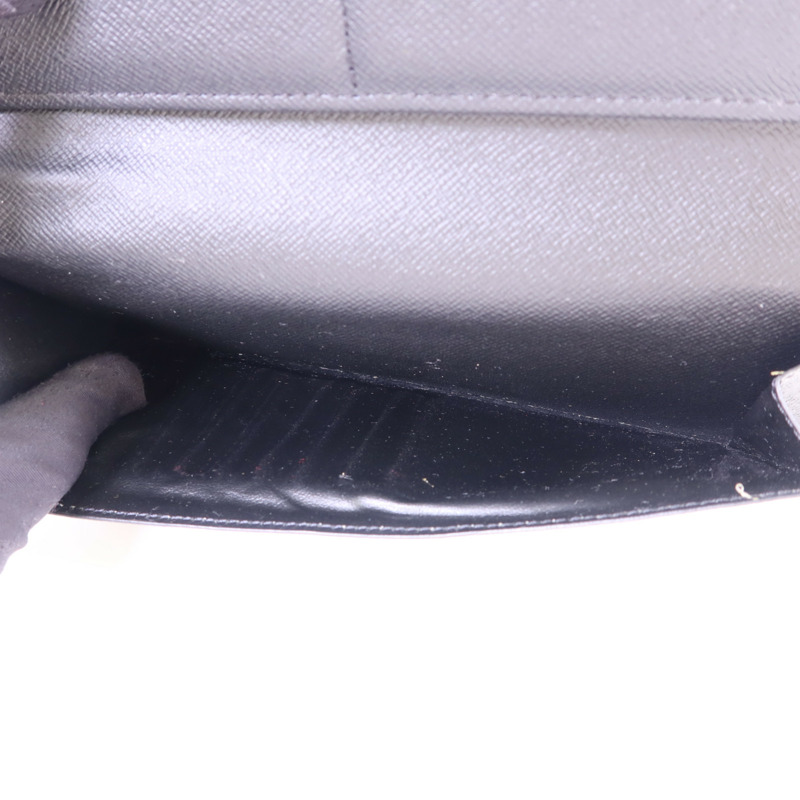 LOUIS VUITTON Monogram EclipseZippy Vertical Wallet銀扣長錢包-5