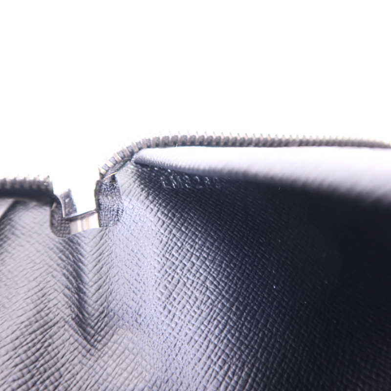 LOUIS VUITTON Monogram EclipseZippy Vertical Wallet銀扣長錢包-7