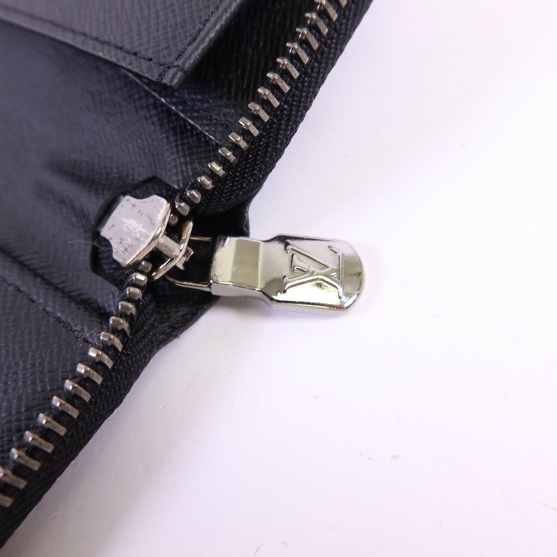 LOUIS VUITTON Monogram EclipseZippy Vertical Wallet銀扣長錢包-8