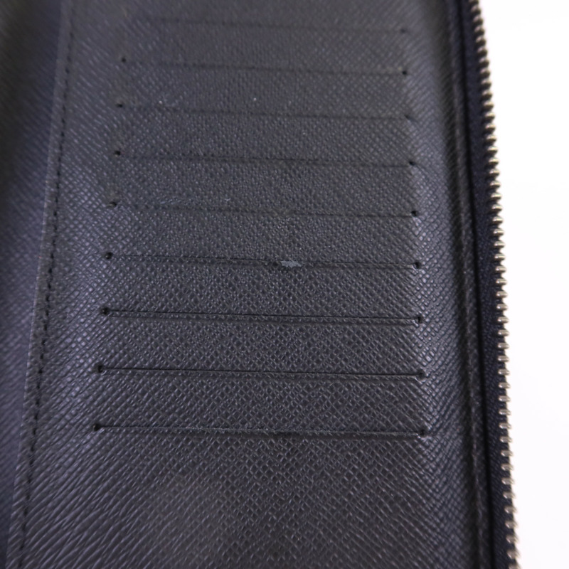 LOUIS VUITTON Monogram EclipseZippy Vertical Wallet銀扣長錢包-16
