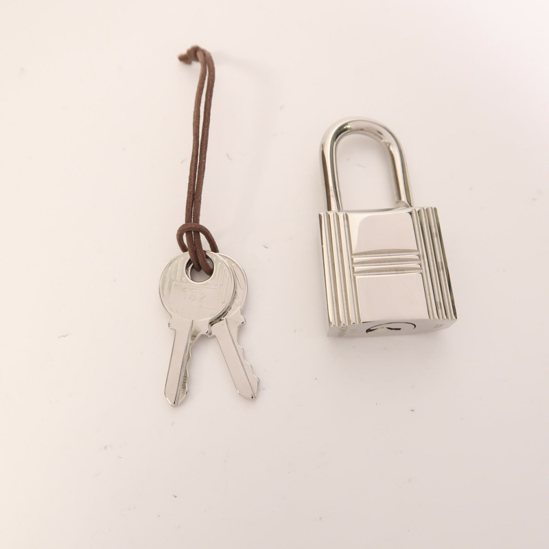 HERMES Clemence皮革Picotin GM銀扣手挽袋-14