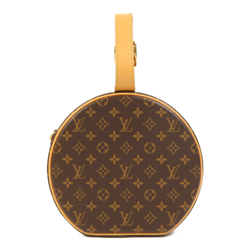 LOUIS VUITTON Monogram Petite Boite Chapeau金扣手挽肩背兩用袋-1