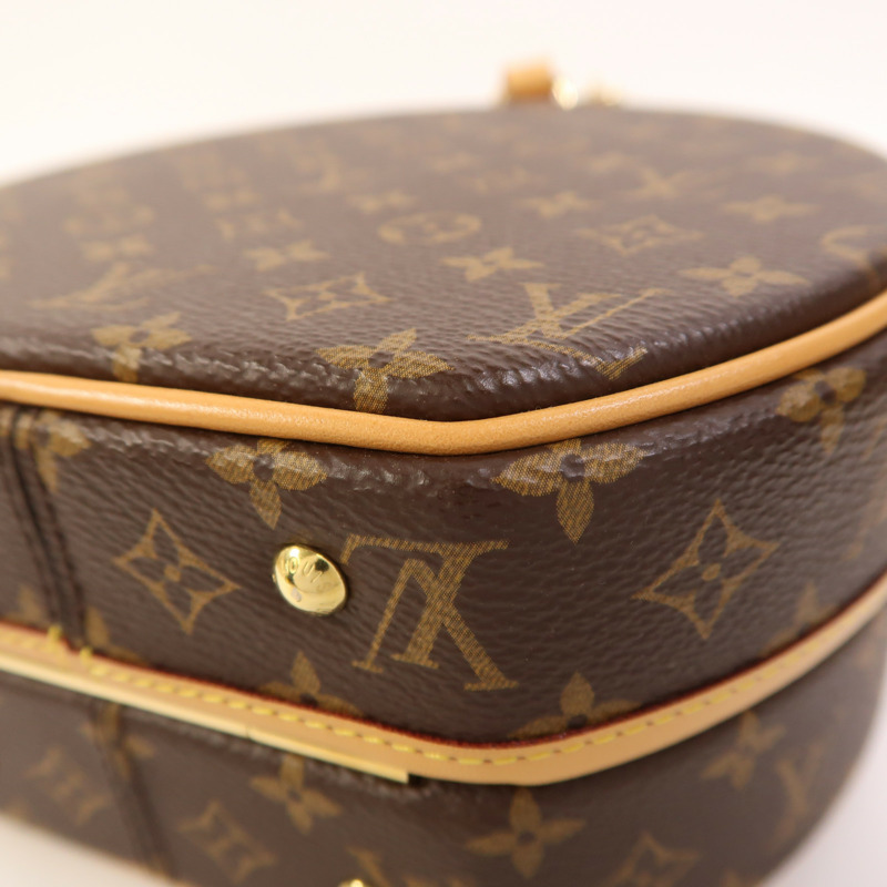 LOUIS VUITTON Monogram Petite Boite Chapeau金扣手挽肩背兩用袋-8