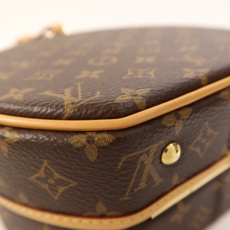 LOUIS VUITTON Monogram Petite Boite Chapeau金扣手挽肩背兩用袋-9