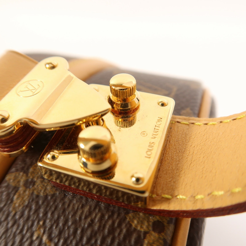 LOUIS VUITTON Monogram Petite Boite Chapeau金扣手挽肩背兩用袋-12