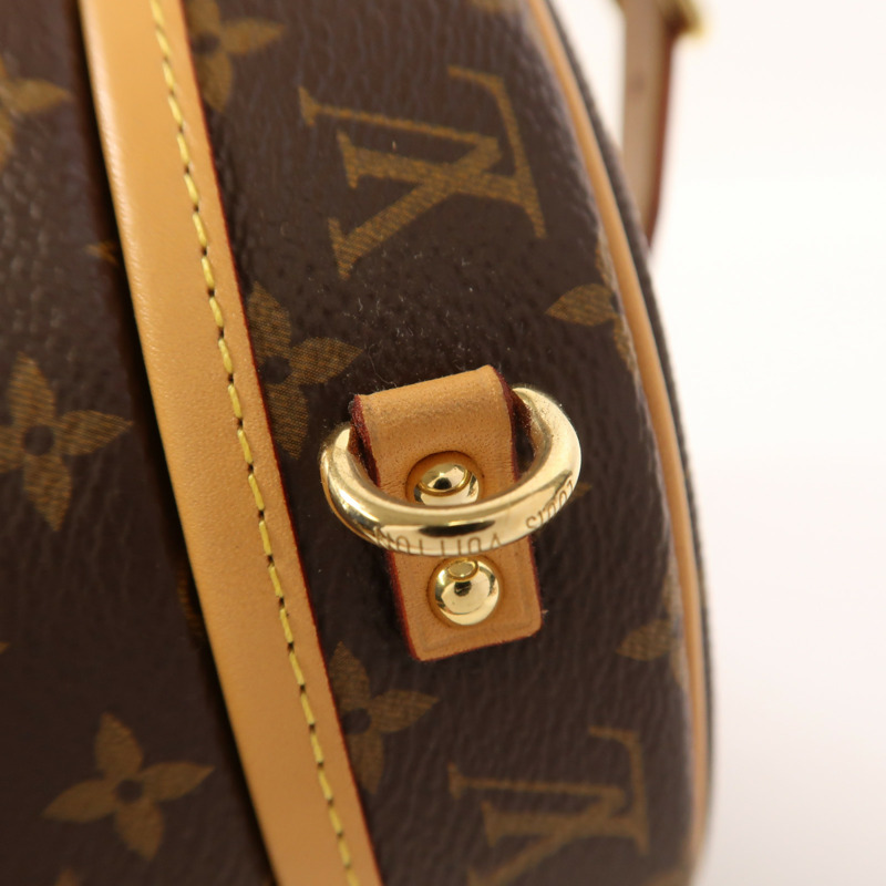 LOUIS VUITTON Monogram Petite Boite Chapeau金扣手挽肩背兩用袋-14