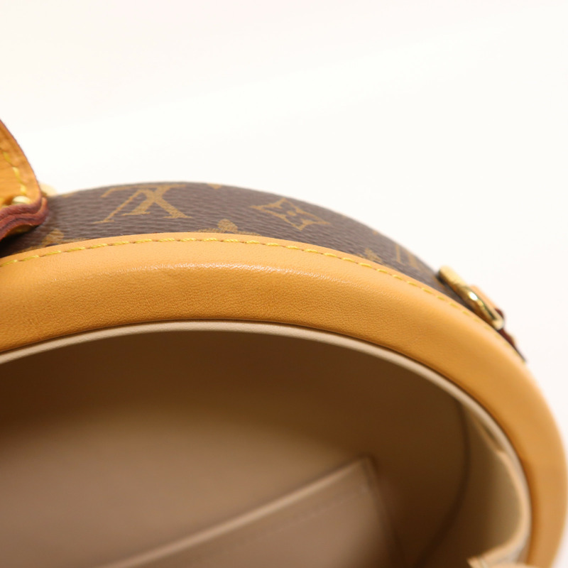 LOUIS VUITTON Monogram Petite Boite Chapeau金扣手挽肩背兩用袋-16