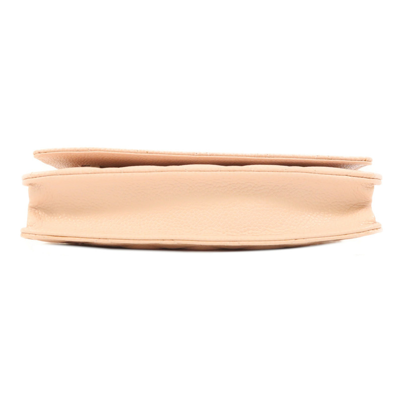 CHANEL 牛皮皮革WOC Wallet On Chain銀扣鏈帶肩背袋-3