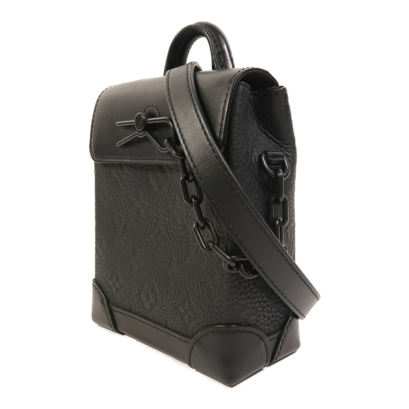 LOUIS VUITTON Monogram Taurillon Nano Steamer肩背袋-2