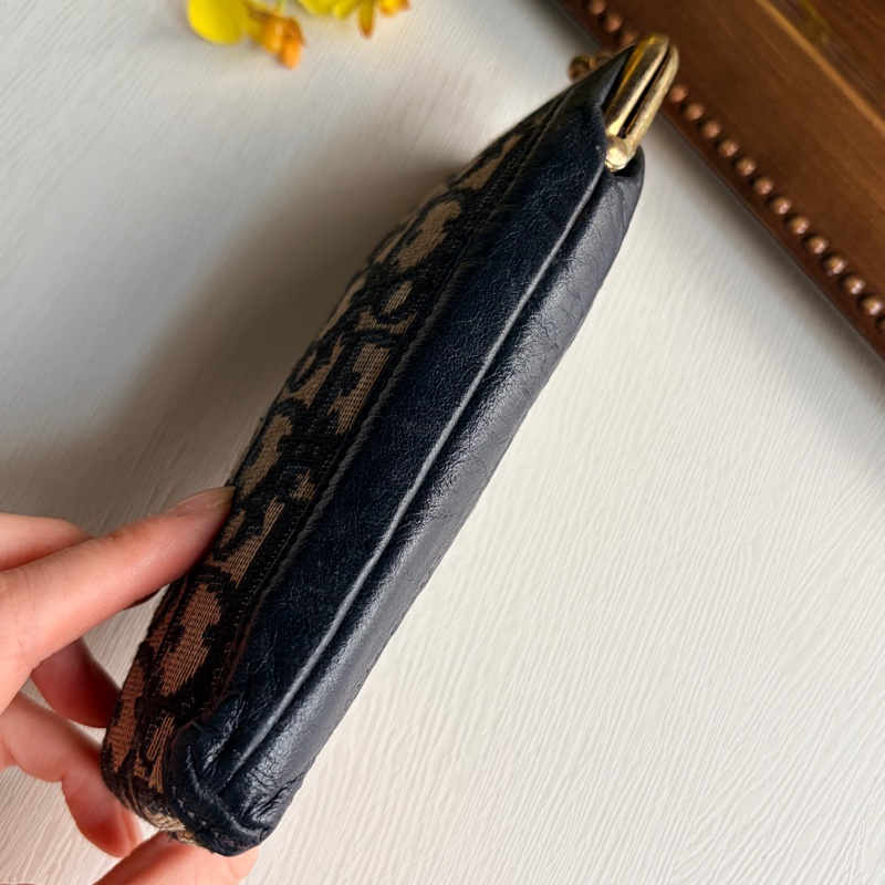 Christian Dior Oblique 迪奧老花圖案 長夾 眼鏡夾-8