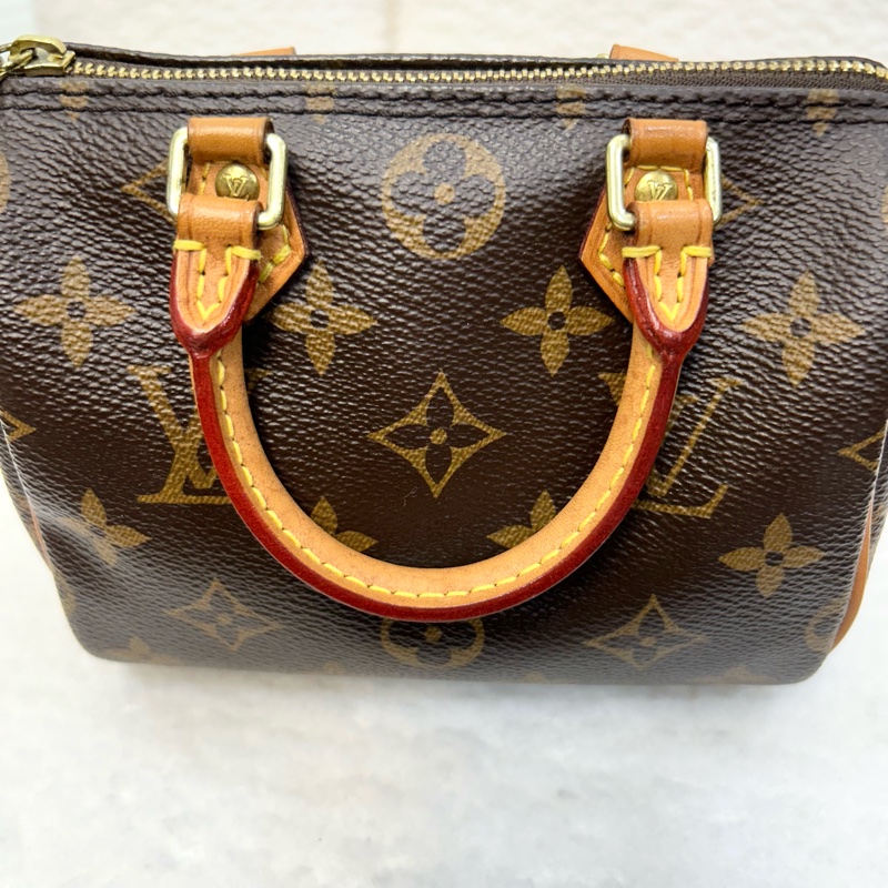 路易威登絕版波士頓包LV原花nano speedy波士頓包M61252-12