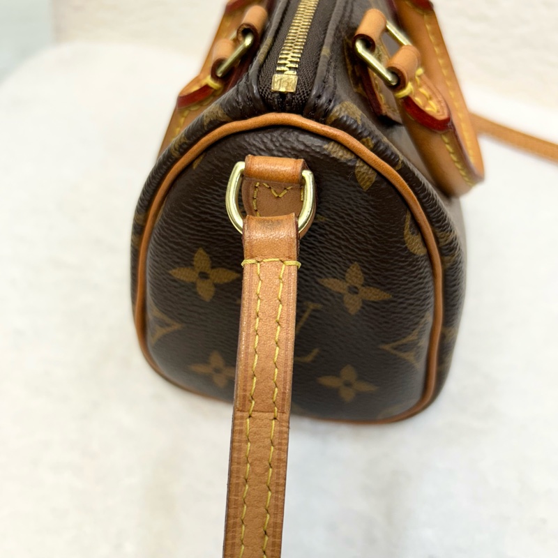 路易威登絕版波士頓包LV原花nano speedy波士頓包M61252-14