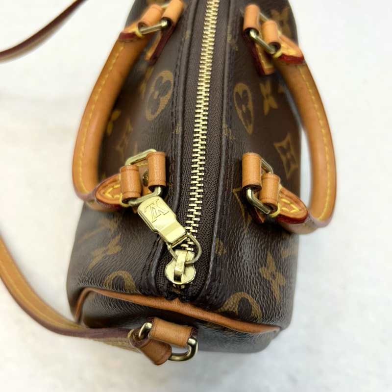 路易威登絕版波士頓包LV原花nano speedy波士頓包M61252-26