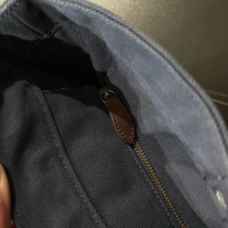 POLO中性托特包藍色全新-10