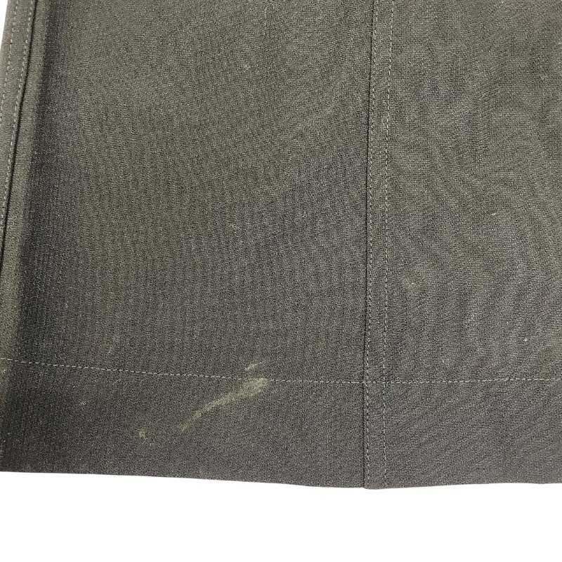 CHANEL  香奈兒 P10 A字鈕扣短裙 黑色 40碼-4