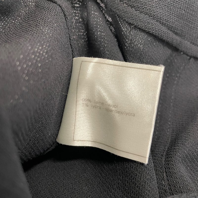 CHANEL  香奈兒 P10 A字鈕扣短裙 黑色 40碼-6