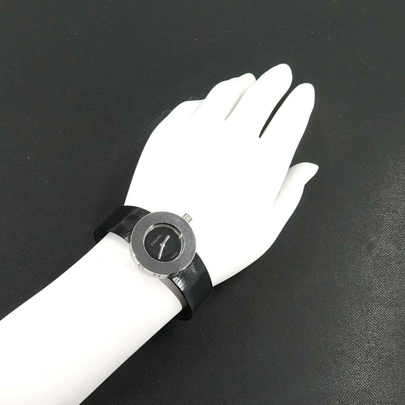 香奈兒 La Ronde H0579 女士黑色石英腕錶-2