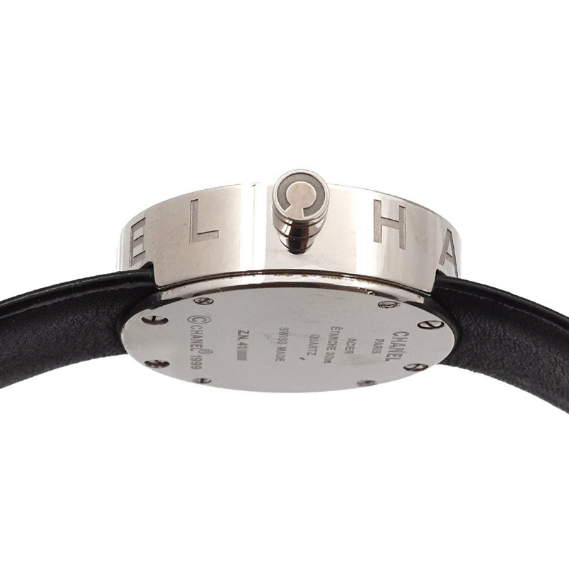 香奈兒 La Ronde H0579 女士黑色石英腕錶-4