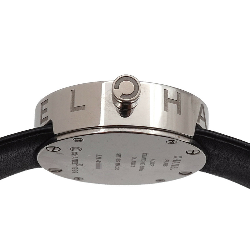 香奈兒 La Ronde H0579 女士黑色石英腕錶-4