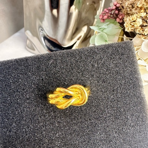 Hermes 中古金屬絲巾圍巾戒指