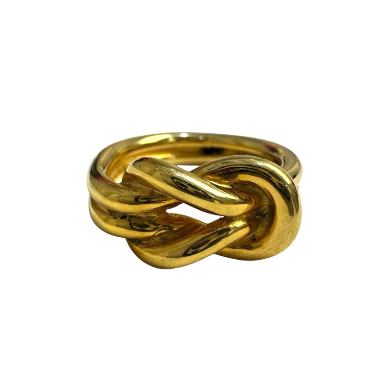 Hermes 中古金屬絲巾圍巾戒指-1